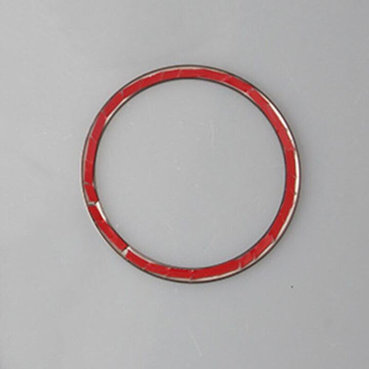 แหวนลำโพง4ชิ้นปกสำหรับ-bmw-f48-x1-16-18ชิ้นสแตนเลสสำหรับตกแต่งแหวนป้องกันลำโพงประตูหลังแต่งลำโพงอุปกรณ์เล็ม