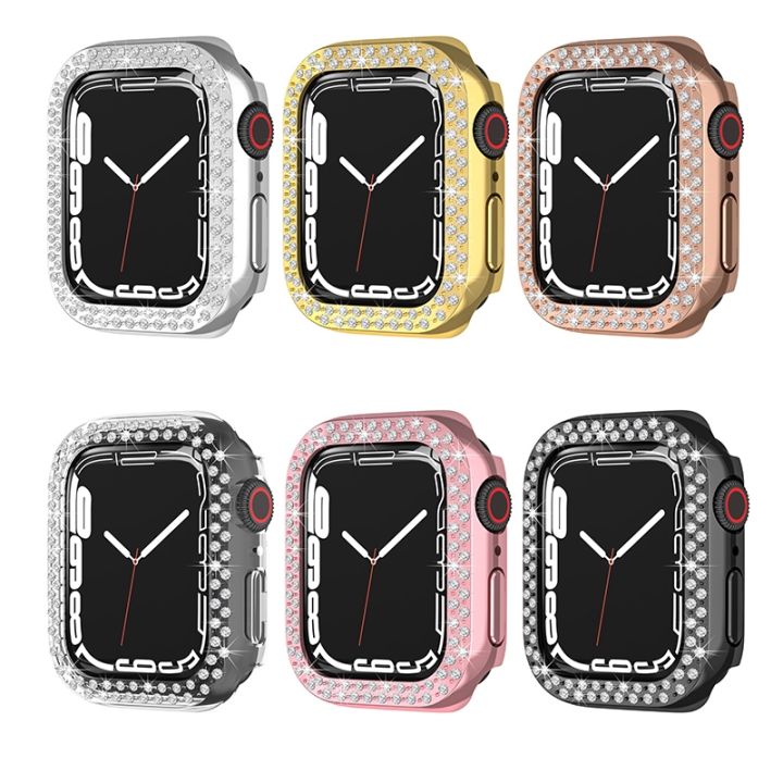 cover-for-apple-watch-case-45mm-41mm-iwatch-40-44-42-38mm-diamond-bumper-screen-protector-accessories-iwatch-series-8-7-6-5-4-se