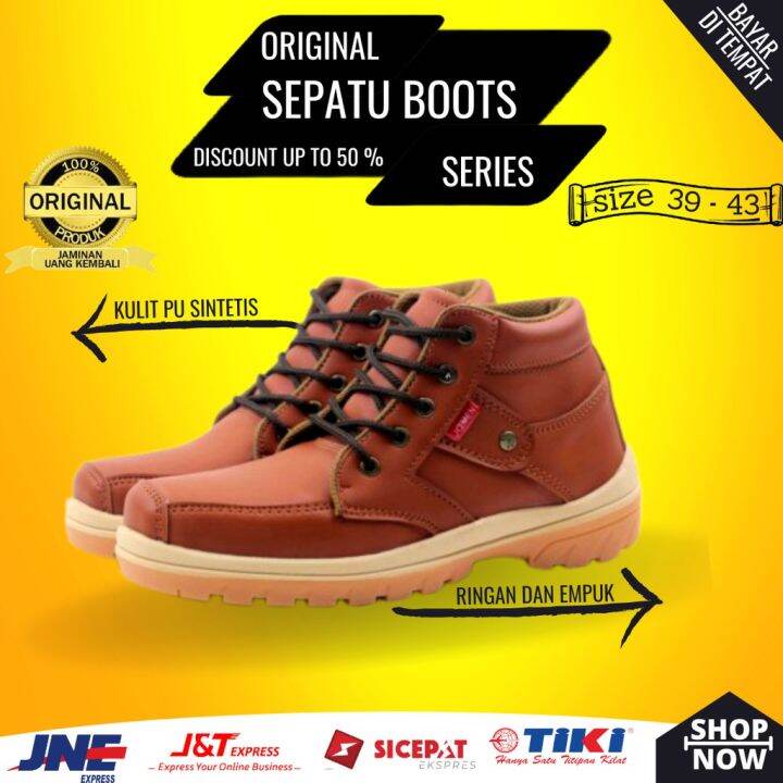 Malaysia Stock Safety Shoes SEMI BOOTS SPORTEX Men TYPE 03 BOOT SAVETY