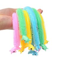 【LZ】﹊  Worm Noodle Stretch String TPR Rope giocattoli antistress String Fidget Autism Vent Toys Decompression Toy Sqishy Toy