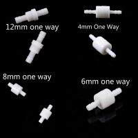 【✵】 3RT LLC พลาสติกสีขาวแบบอินไลน์เช็คแก๊สน้ำ4Mm/6Mm/8Mm/12Mm