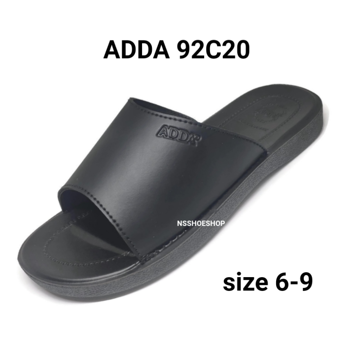 adda-รองเท้าแตะ-airblow-ผู้ชาย-รุ่น-92c20-สีดำ-เบอร์-6-9-ของแท้-100