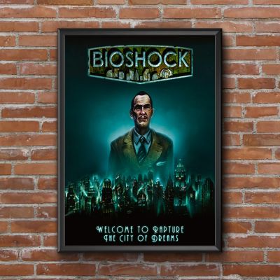 Bioshock RPG Video Game Canvas Poster Home Wall Painting Decoration (No Frame)