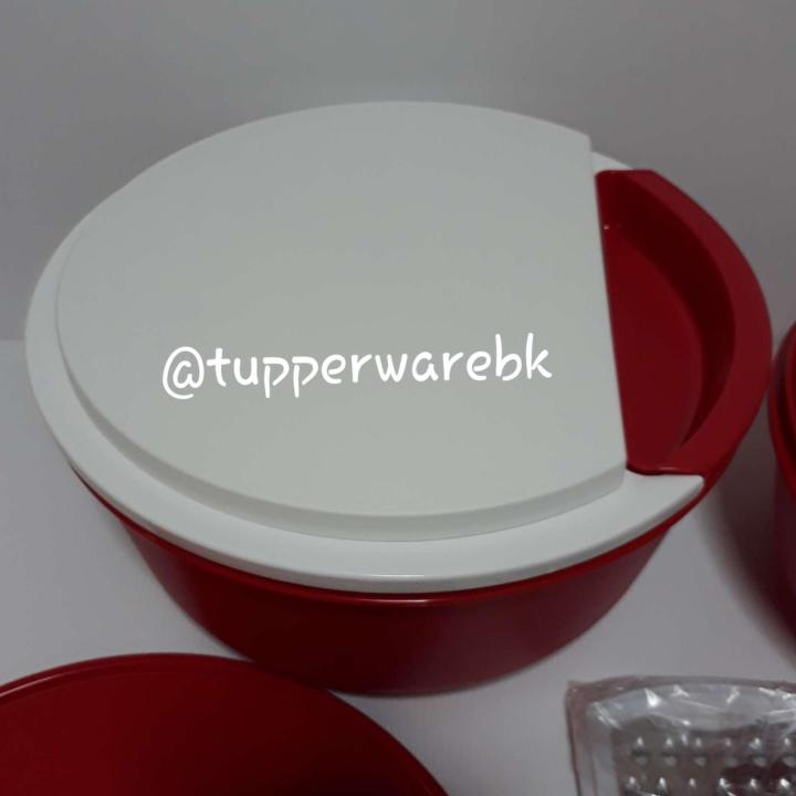 tupperware-กล่องเตรียมอาหารอเนกประสงค์-สีแดง