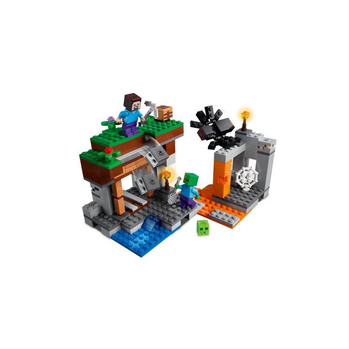 lt-ของแท้-พร้อมส่ง-gt-lego-minecraft-21166-21165-the-abandoned-ชุดของเล่นเสริมพัฒนาการเด็ก-สินค้าพร้อมส่ง