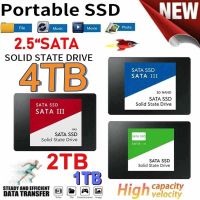 SSD พกพา2.5นิ้ว4TB 1Tb Sata III ฮาร์ดไดรฟ์สำหรับโน๊ตบุ๊กคอมพิวเตอร์เดสก์ท็อป2TB สถานะของแข็งฮาร์ดดิสก์ความเร็วสูง