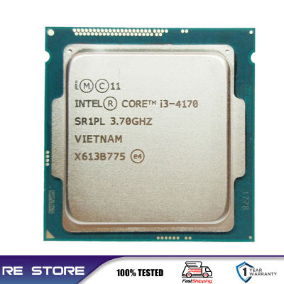 ใช้ใน I3หลัก4170 3.7GHz Quad-Core SR1PL LGA 1150เครื่องประมวลผลซีพียู