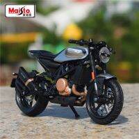 Maisto โมเดลรถจักรยานยนต์กีฬาอัลลอยด์1:18 Husqvarna Vitpilen ทำจากโลหะหล่อจากโลหะแบบจำลองถนนรถจักรยานยนต์ของขวัญจำลอง