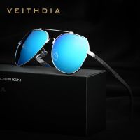 ~ VEITHDIA แว่นตากันแดด Polarized อลูมิเนียมสำหรับผู้ชาย 3598