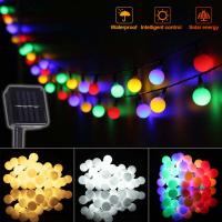 String Light Solar 100 LEDs Fairy Lights Outdoor Garden Wedding Christmas Garland Lamp 12M IP65 Waterproof Camping Decoration Outdoor Lighting