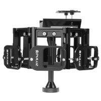 PULUZ กรงป้องกันโลหะผสมอลูมิเนียม CNC 8 In 1มองเห็นเฟรมพาโนรามาทั้งหมดมีสกรูสำหรับ GoPro HERO7 /6 /5