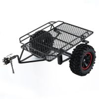 Metal Trailer Car Hopper Trail for Axial SCX10 Traxxas Trx4 RC4WD D90 Redcat Tamiya 1/10 RC Crawler Car DIY Parts