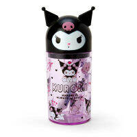 เซทแปรงสีฟันพกพา กล่องเป็นถ้วยบ้วนปากได้ ลาย Kuromi สำหรับเด็ก