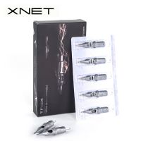 XNET 10pcs Disposable Tattoo Needles 0.3MM 0.35MM Round Liner Sterilized Safety Cartridge Tattoo Needle with Membrane System