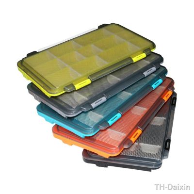 【hot】▣▧☼  Small Fishing Boxes Tackle Sided Tools Storage Compartments Baits Organizer