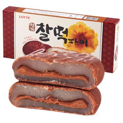 Lotte ขนมซันต๊อก เคลือบช็อคโกแลตนำเข้าจากเกาหลี
