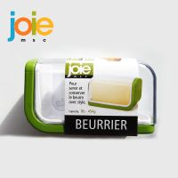 Joie Butter Dish Transparent Lid Plastic BPA Free Kitchen Storage Butter Container Box Cheese Storage Box Kitchen Utensils