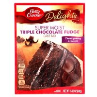 สินค้าเข้าใหม่ ? เค้กฟัดจ์ ทริปเปิ้ล ช็อกโกแลต Betty Crocker Triple Chocolate Fudge 432g.?