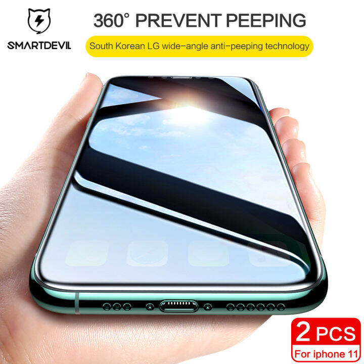 SmartDevil Screen Protector 360° AntiPeeping Privacy For 11 11Pro Max