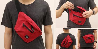 กระเป๋าคาดเอว IA Canvas Waist Bag (RED)