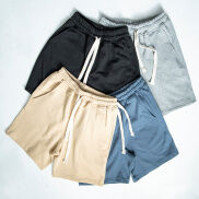 Quần short TRƠN, quần short nỉ nam nữ unisex