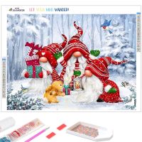 Diamond Painting Gnomes Picture Diamond Mosaic 5D DIY Embroidery Art Cross Stitch Kit Home Decor New Collection 2022 Christmas