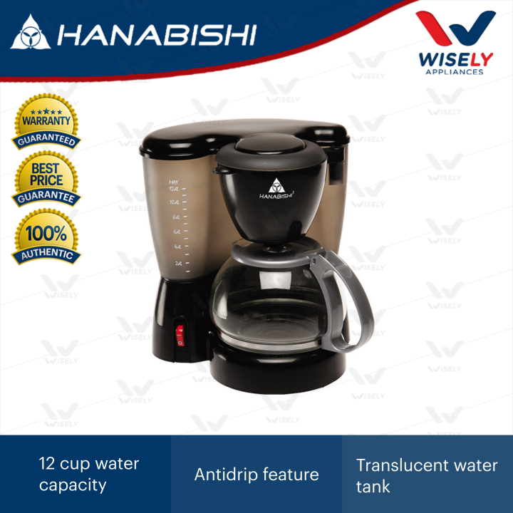 Hanabishi HCM 20T Coffee Maker Lazada PH