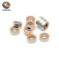 1Pcs  SMR74 2RS CB 4X7X2.5  ABEC7 4x7x2.5mm Stainless steel hybrid ceramic ball bearing Without Grease Fast Turning Axles  Bearings Seals