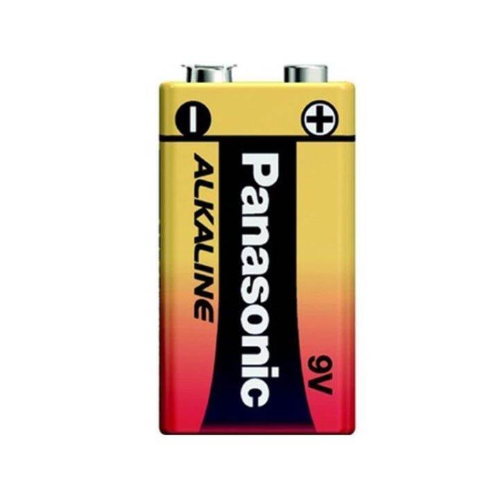 ขายยกกล่อง-panasonic-9v-alkaline-battery-6lr61t-1b-ถ่าน-9v-อัลคาไลน์-12-ก้อน