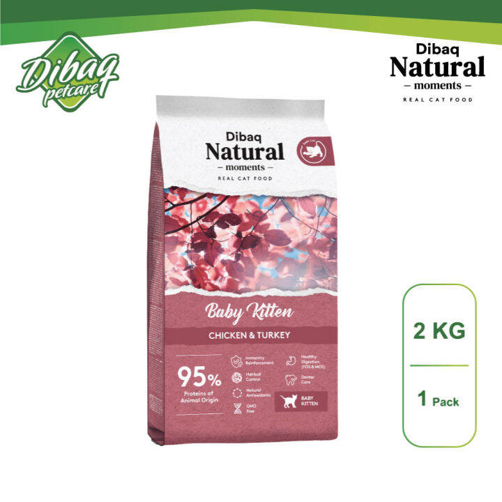 Dibaq Natural Moments Baby Kitten Chicken & Turkey | Lazada