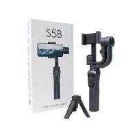 S5B Gimbal Smartphone 3แกนเครื่องกันสั่นแบบมือถือไม้เซลฟี่ที่ยึดกล้องแอคชั่นแคมเมราโทรศัพท์มือถือป้องกันการสั่นสำหรับโทรศัพท์ Xiaomii