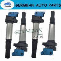 12137575010 4ชิ้นคอล์ยจุดระเบิดสำหรับ BMW X5 X3 325I 325Ci 328I 330Ci 335I 525I 528I 545I 745Li Z4 12137551260 12137594937