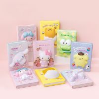 Sanrio Kawaii Hello Kittymy Melody Pompurin โน้ตบุ๊ค Colour Page Hardback การ์ตูนน่ารัก Ledger คู่มือของเล่นสำหรับเด็กผู้หญิงเครื่องเขียน