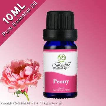 Peony Essential Oil for Aromatherapy 100% Pure and Natural Peony Essential  Oils Peony Oil for Diffuser - 10ml Peony Fragrance Oil