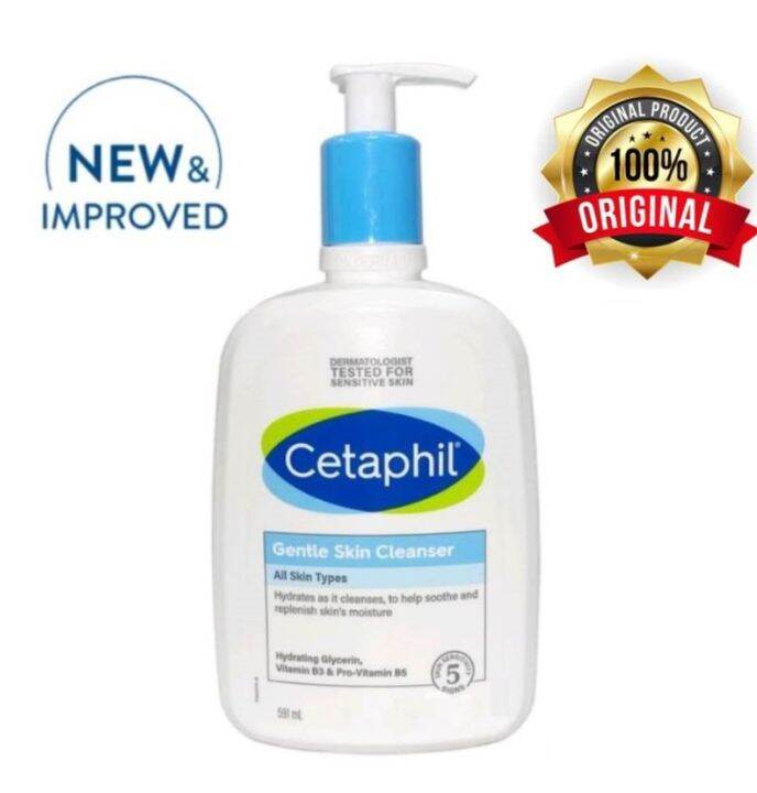 ORIGINAL Cetaphil Gentle Skin Cleanser 591ml (For Sensitive Skin & Non ...