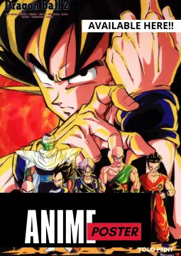 Dragon Ball Z Anime Poster, Anime Poster for Gaming Room ,Dragon Ball Self  Adhesive Anime Poster, Animation Poster, Laminated Anime Poster[24X36] 3D  Poster - Animation & Cartoons posters in India - Buy