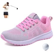 Women Golfing Shoes Summer New Ladies Sports Shoes Light Breathable