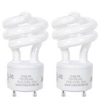 JACKYLED UL-Listed GU24 CFL หลอดไฟ,T3 13W 2700K ฐาน GU24หลอดไฟขนาดกะทัดรัด,พลังงานที่มีประสิทธิภาพ900lm หลอดไฟเกลียว