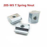 100 Pcs 20-M5 Square Mur M5 T Sliding Nut Kepala Palu Slide Kacang untuk 2020 Series Aluminium Profil Aksesoris Slot alur 6