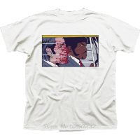 Pulp Fiction Pop Travolta Samuel L Jackson เสื้อยืดสีขาว9892พิมพ์แขนสั้นผู้ชาย Top Novelty T เสื้อผู้ชายเสื้อผ้าคุณภาพสูงแขนสั้น