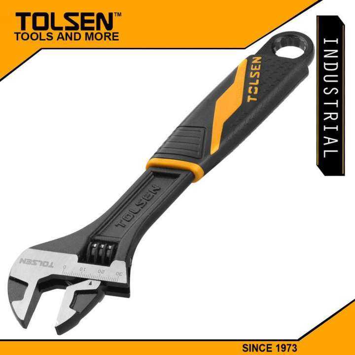 Tolsen Industrial Adjustable Wrench (6