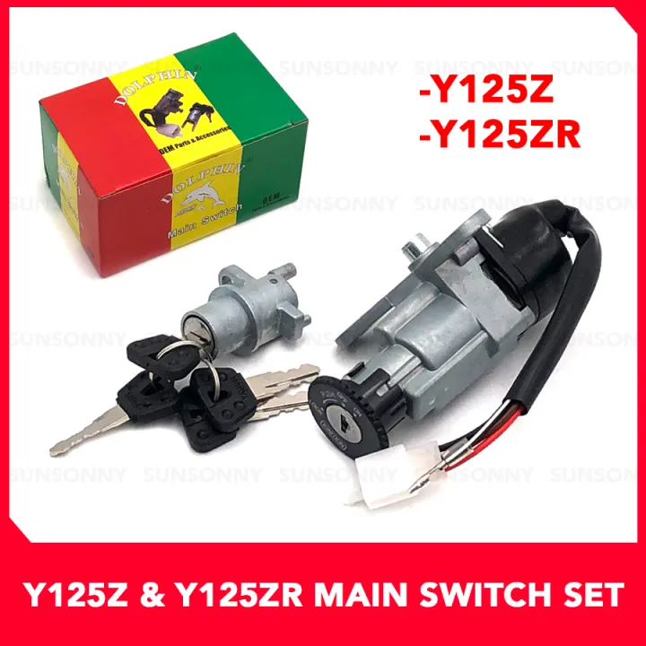 YAMAHA Y125 Y125Z Y125ZR 125Z 125ZR Main Switch Complete Full Set Suis ...