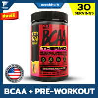 Mutant BCAA THERMO 30 Serving  - กรดอะมิโน BCAA + Pre-workout ชนิดผง เพิ่มพลัง เติมความสดชื่น กระตุ้นการสังเคราะห์โปรตีนเพื่อสร้างกล้ามเนื้อ