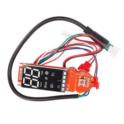 1 Piece Electric Scooter Dashboard Parts Accessories For LENZOD Metal Scooter Replacement Circuit Board With Clear Data Display