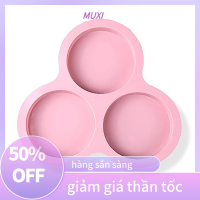 ?【HOT SALE】MUXI กระทะมัฟฟินอากาศซิลิโคนกันติด1ชิ้นกระทะมัฟฟินอากาศสำหรับอาหารเช้าแซนวิชไข่เครื่องทอดอากาศแม่พิมพ์แพนเค้กไข่