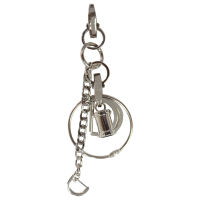 iCONiC SILVER KEY RING #2486 พวงกุญแจ โลหะ สีเงิน