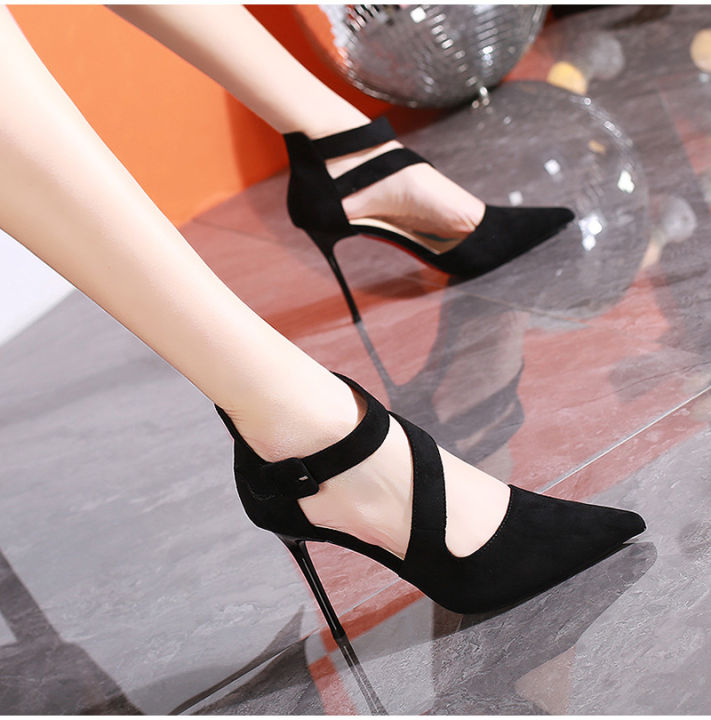 YUCHEN New Arrived 3.74 inches High Heels Sandals for Women With Heel ...