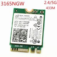 Intel ดูอัลแบนด์ไร้สาย-เอซี3165 3165NGW 43bps NGFF Wifi โมดูลคอมโบ4.0บลูทูธ BT เครือข่ายแล็ปท็อปการ์ด WLAN อีเธอร์เน็ต