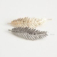 【YF】☑  Alloy Antique Feather Barrettes Hair   Pins Headwear Accessories for