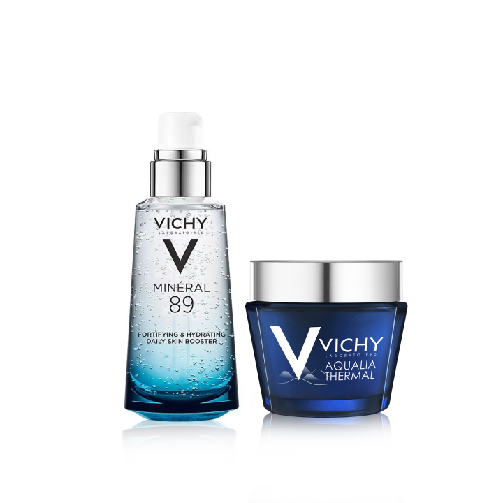 เซ็ทสุดคุ้ม-วิชี่-vichy-mineral-89-booster-serum-เซรั่มบำรุงผิวหน้าเพื่อผิวแข็งแรง-50มล-และ-aqualia-night-spa-75มล